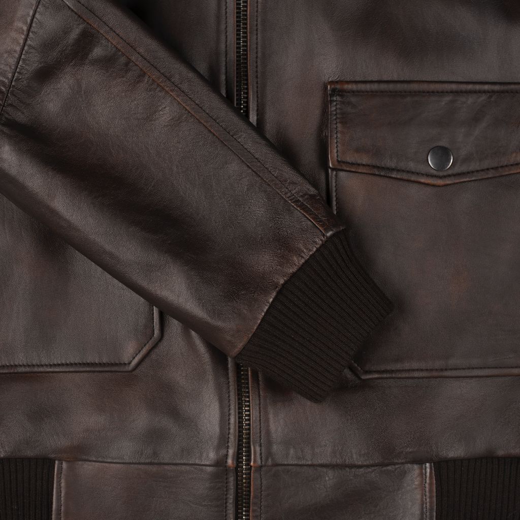 [S] Flight Jacket | Black Coffee - Image 7