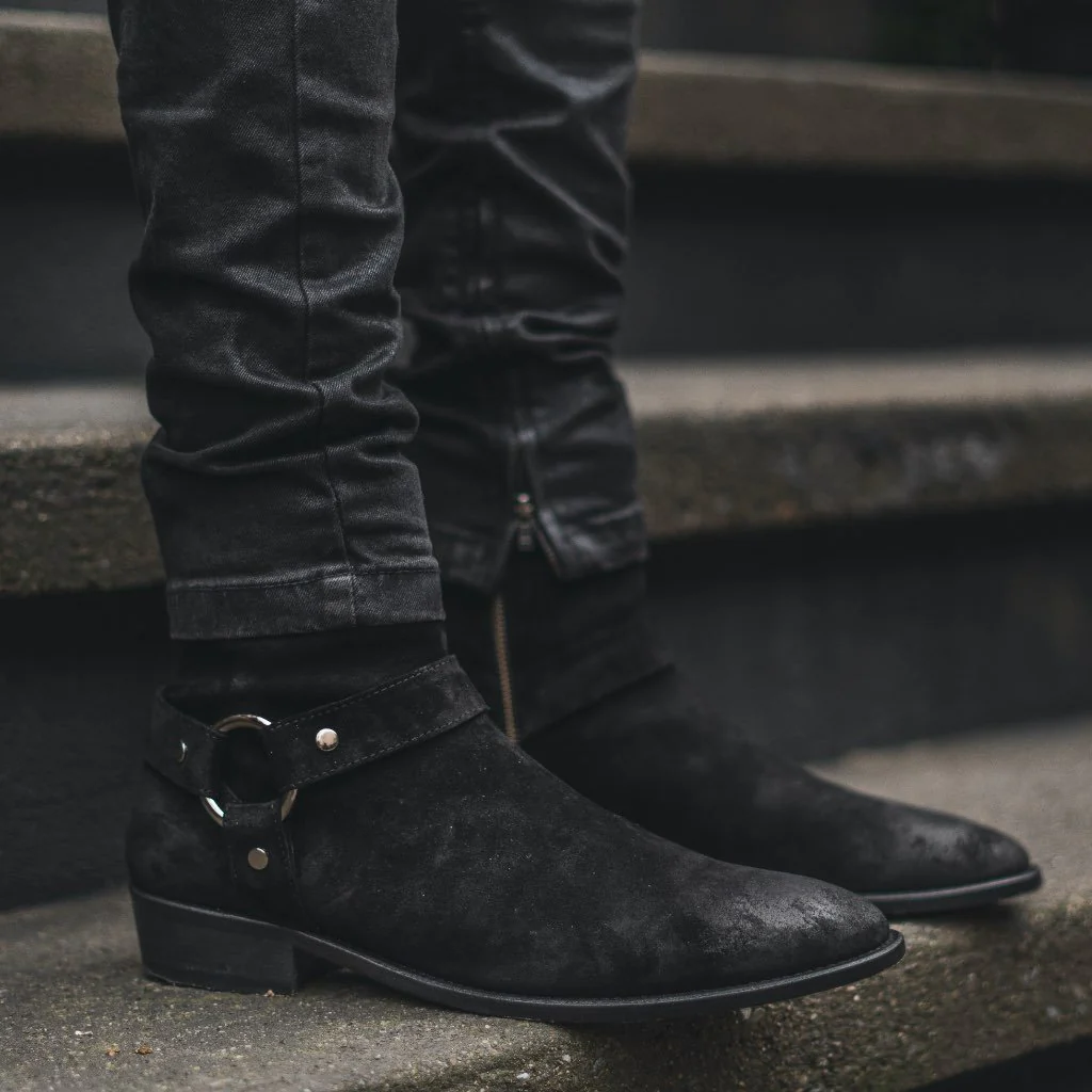 [S] Harness | Black Suede - Image 6