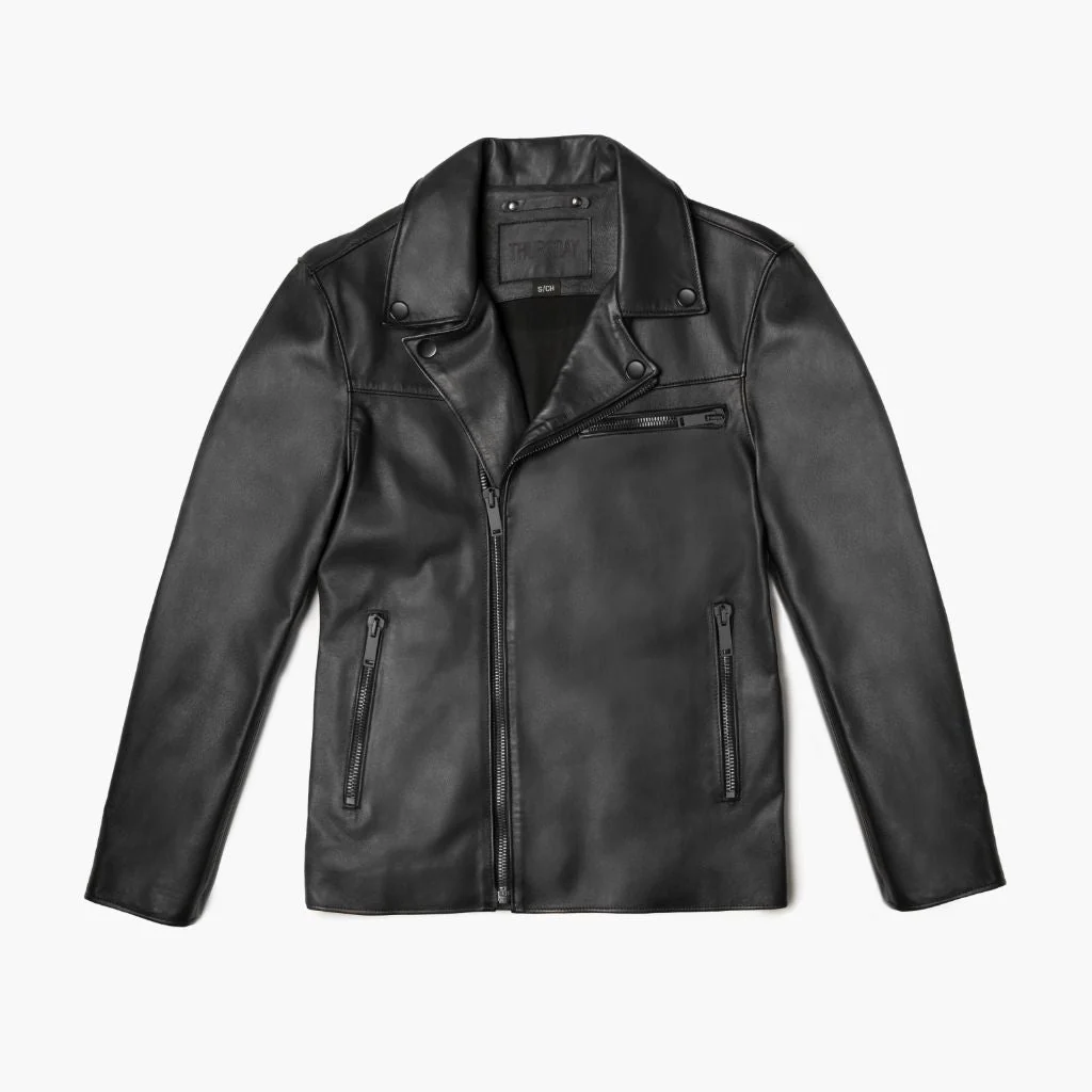 [S] Motorcycle Jacket | Black - Image 4
