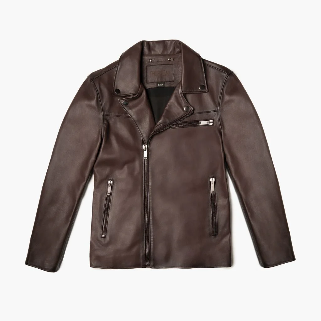 [S] Motorcycle Jacket | Old English - Image 4