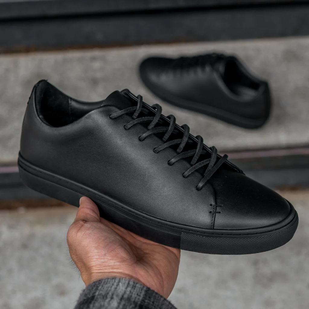 [S] Premier Low Top | Black Vachetta - Image 8