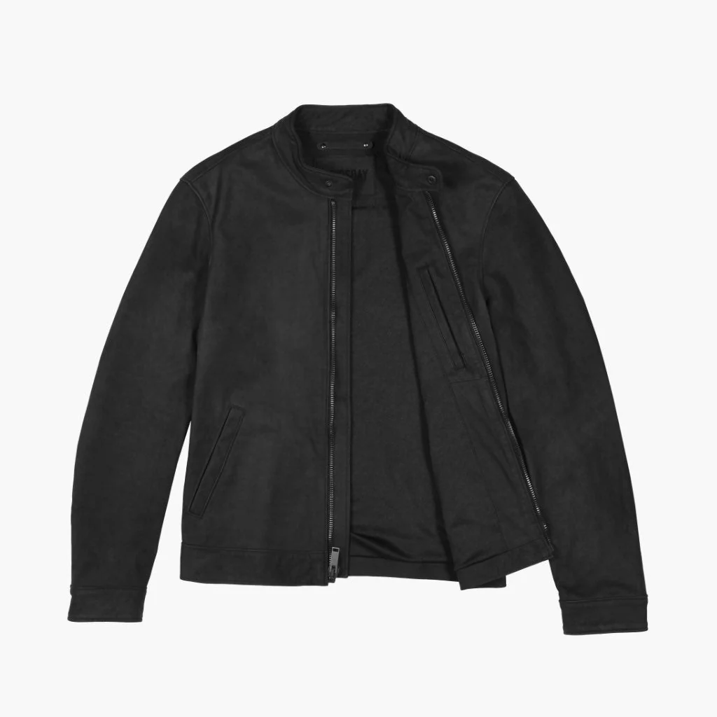 [S] Racer Jacket | Black Matte - Image 2