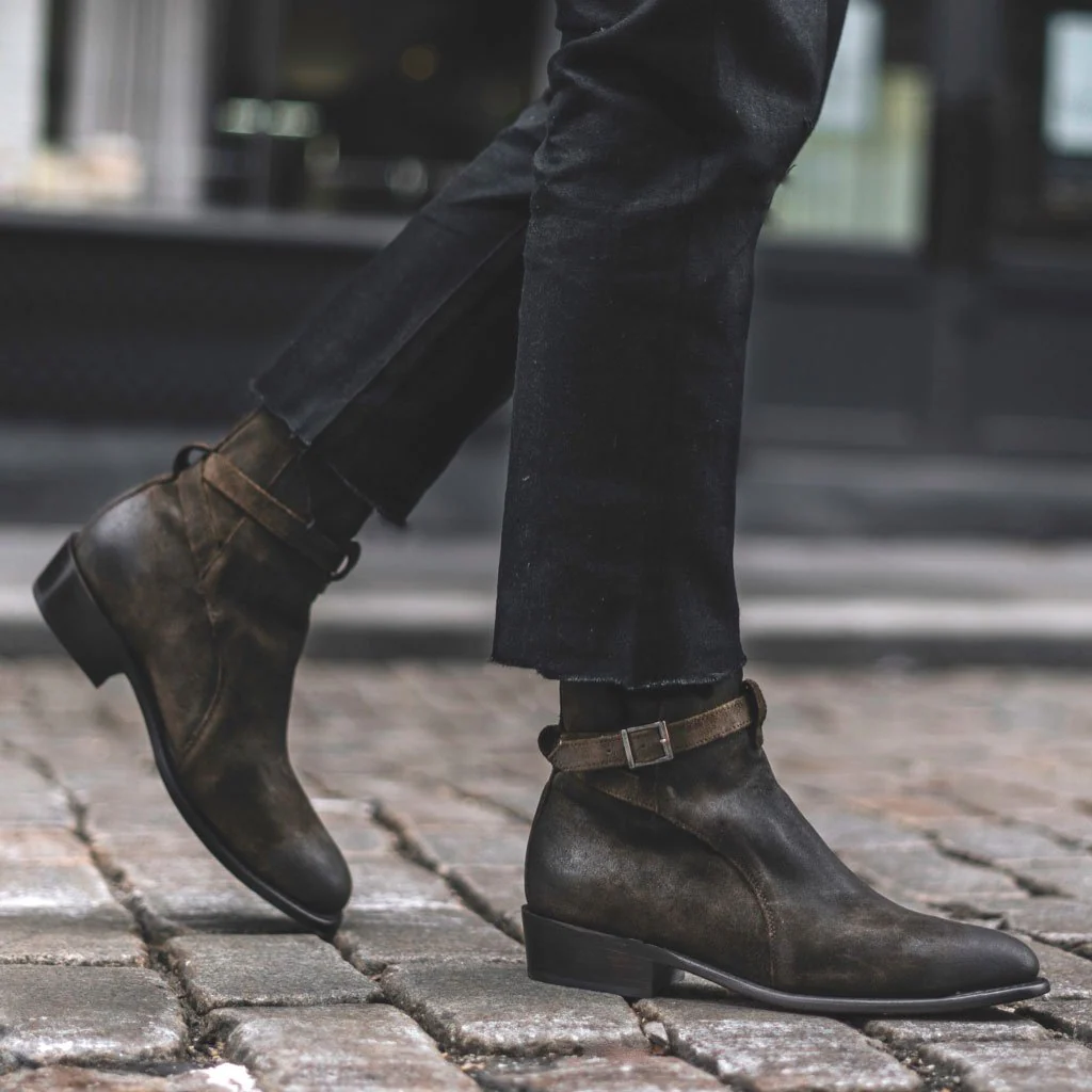 [S] Rogue | Dark Olive Suede - Image 6