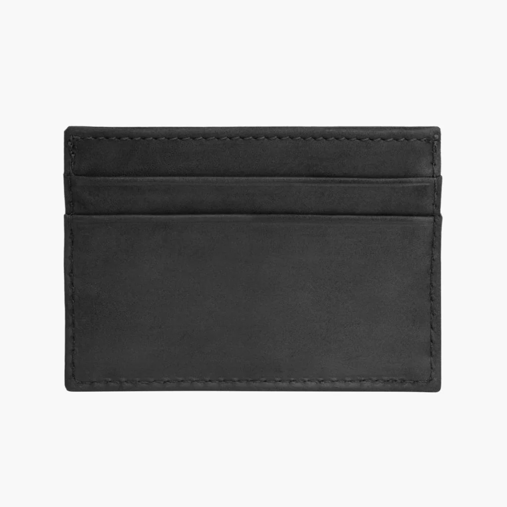 Leather Card Holder | Black Matte - Image 2