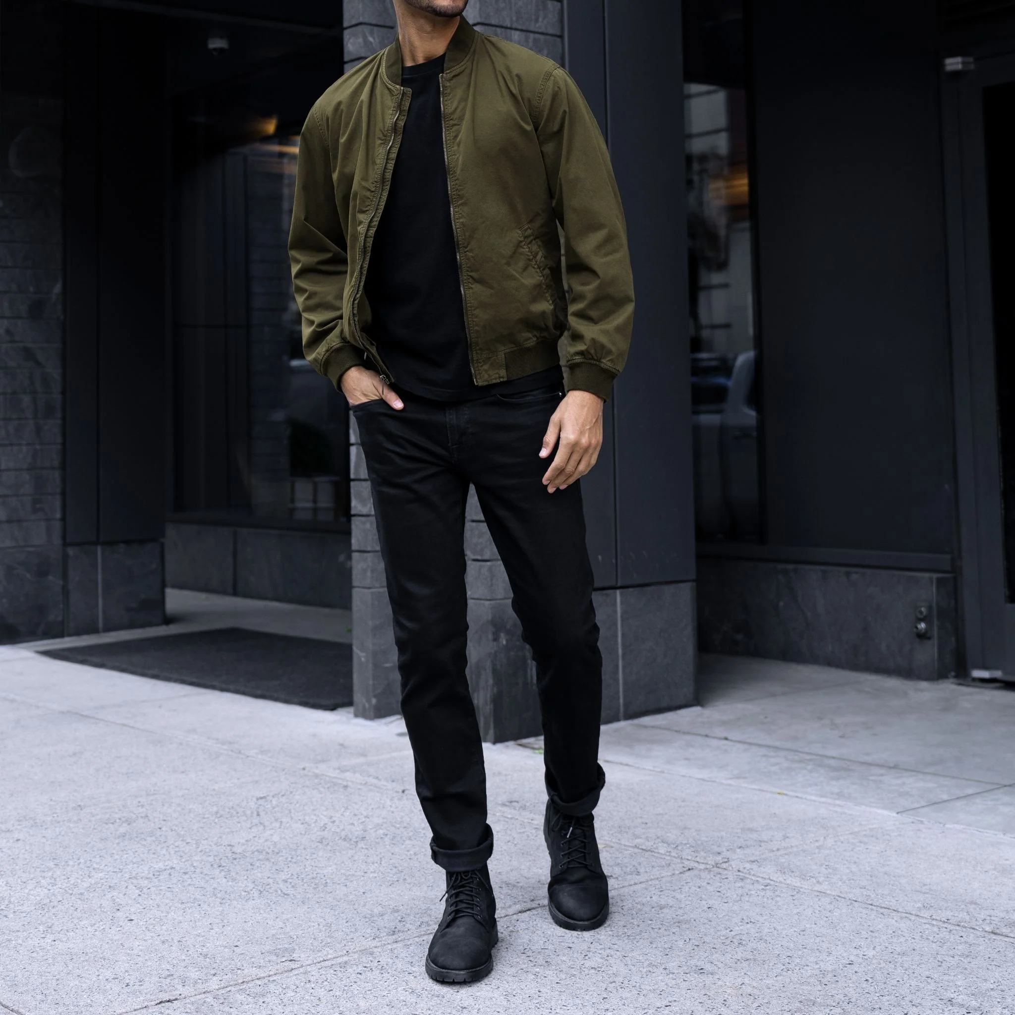 Alpha M Bomber | Army Green - Image 3