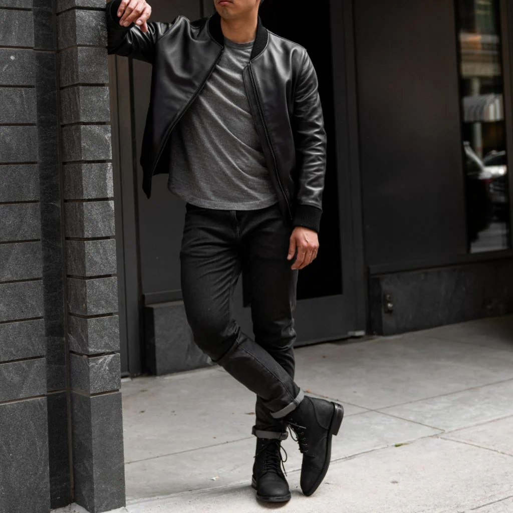 Bomber Jacket | Black - Image 3