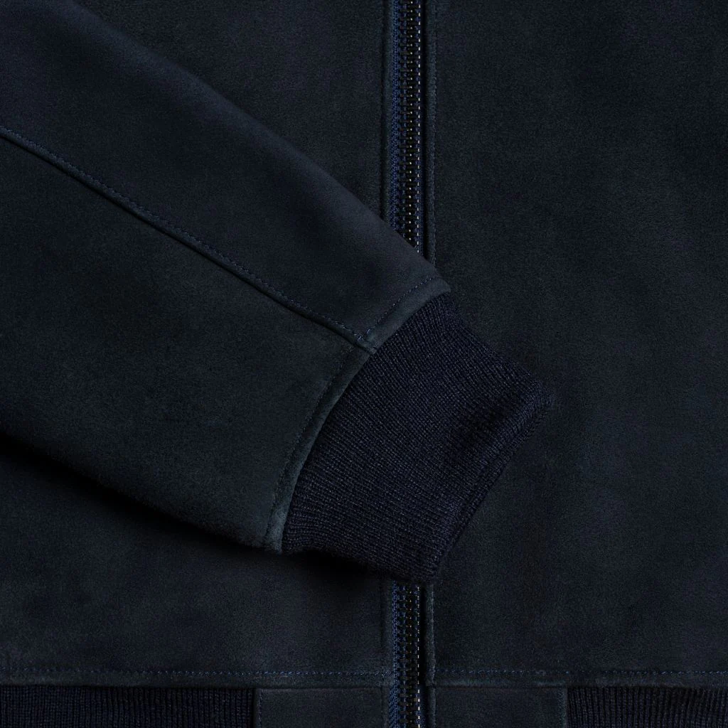 Bomber Jacket | Navy - Image 7
