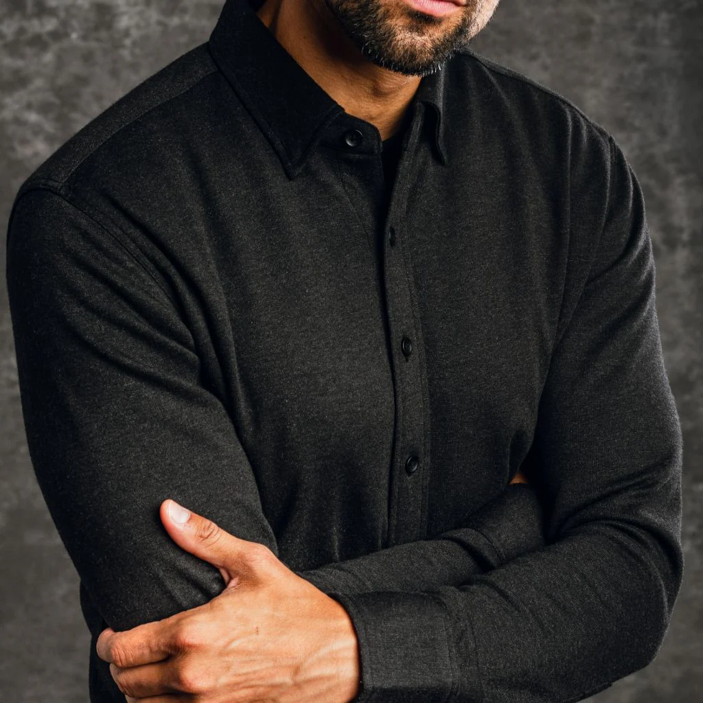 Everyday Button-Down Shirt | Black - Image 7