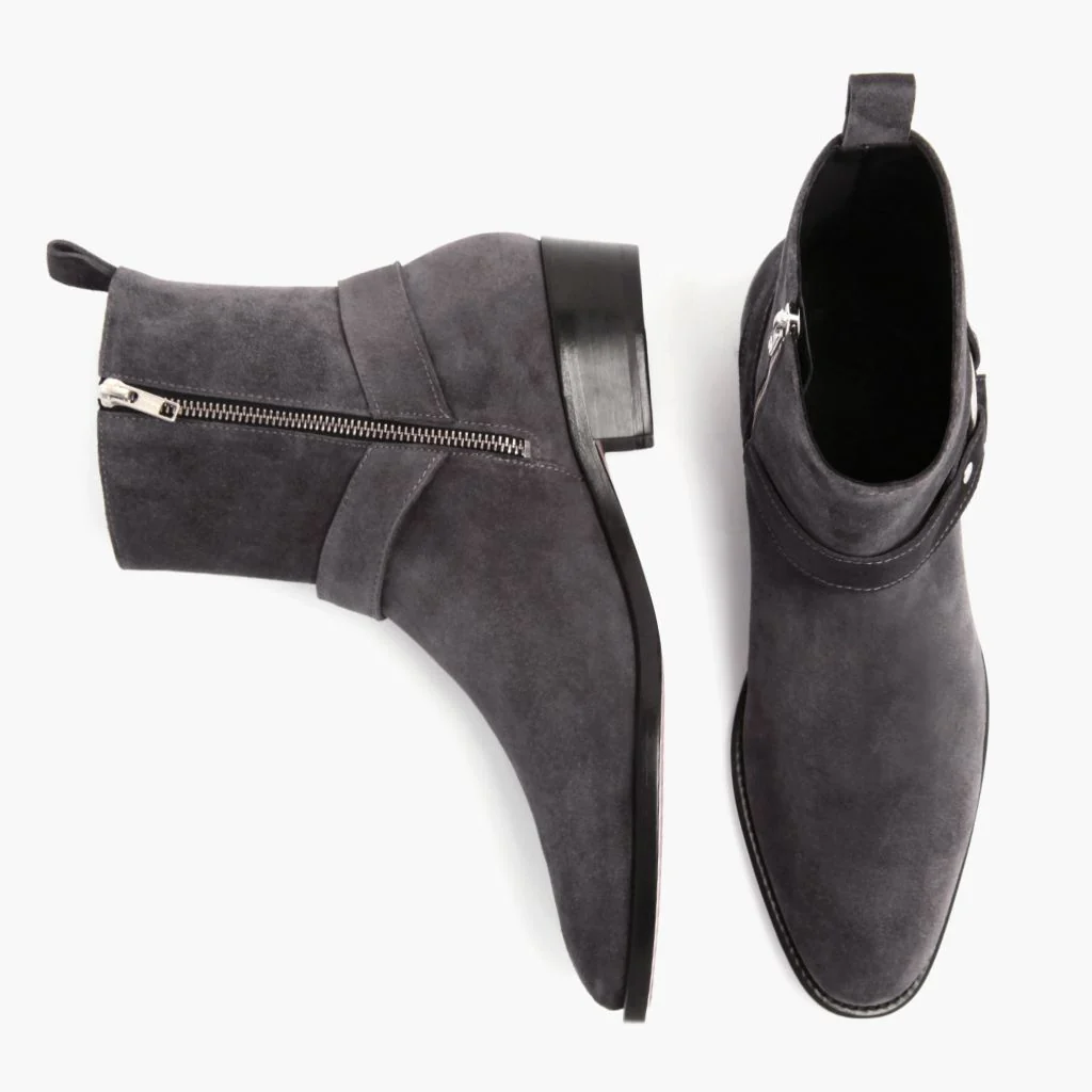 Harness | Grey Suede - Image 3