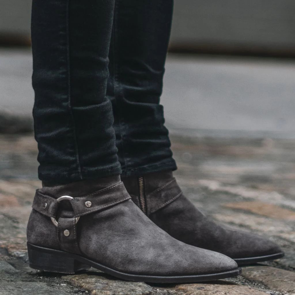 Harness | Grey Suede - Image 6