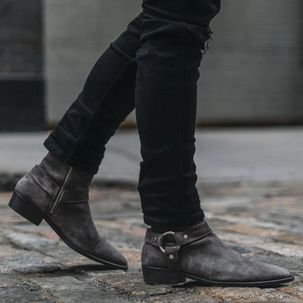Harness | Grey Suede - Image 7