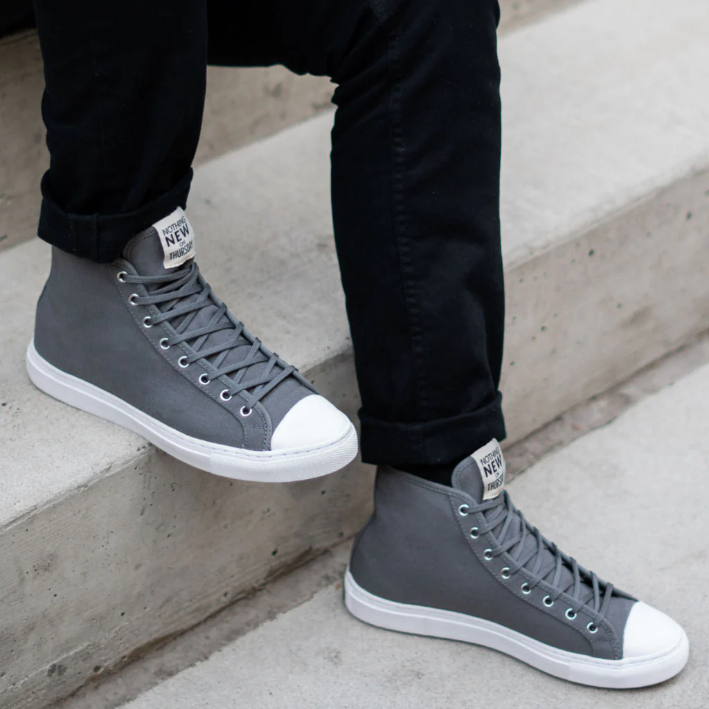 Men's High Top | Grey - Image 5