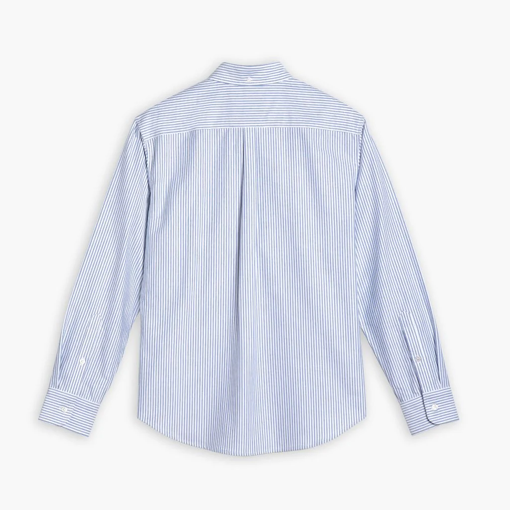 Oxford Shirt | White & Indigo - Image 2