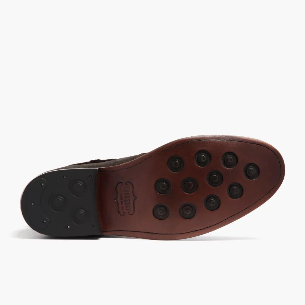 Rogue | Dark Olive Suede - Image 5
