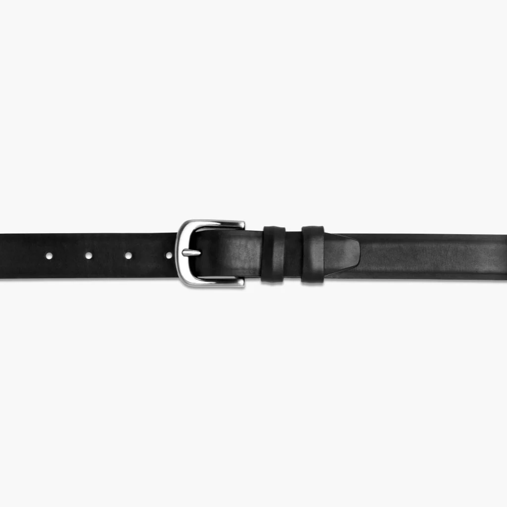 Men's Refined Leather Belt | Black - Image 2