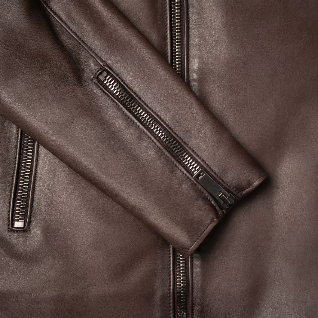 [W] Motorcycle Jacket | Old English - Image 5