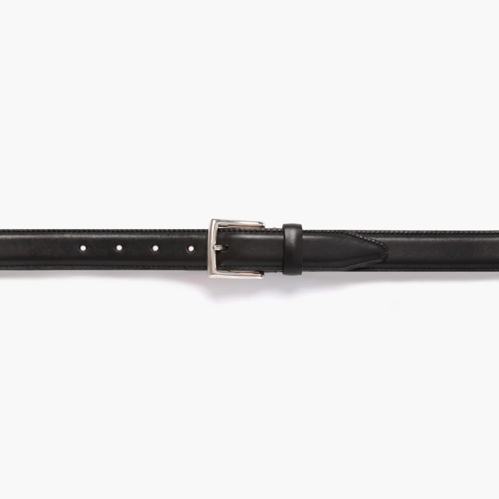 Women's Classic Leather Belt | Black - Image 2