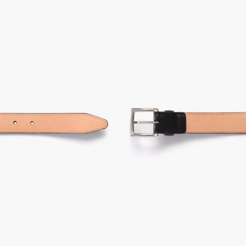 Women's Classic Leather Belt | Black - Image 3