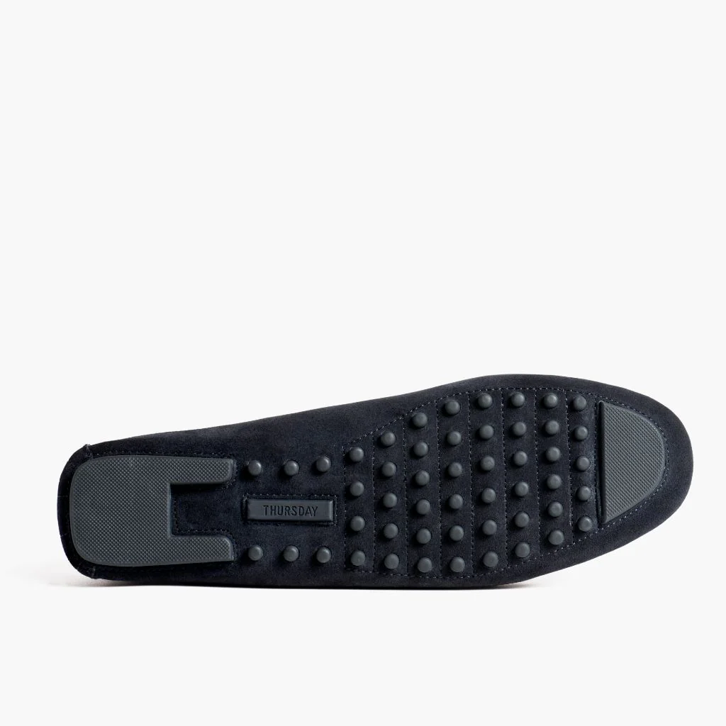 Driving Loafer | Navy Suede - Image 5