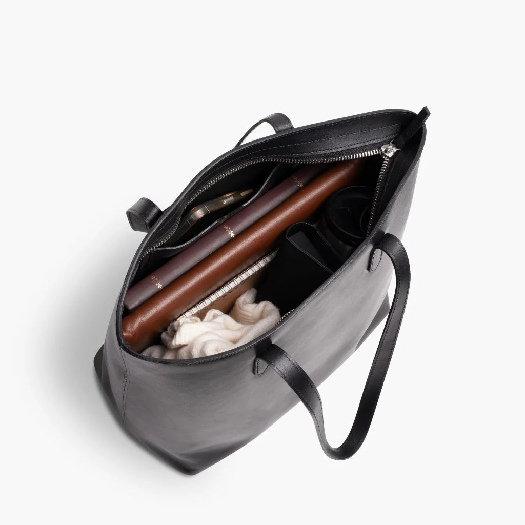 Everyday Tote | Black (L) (Zipper) - Image 3