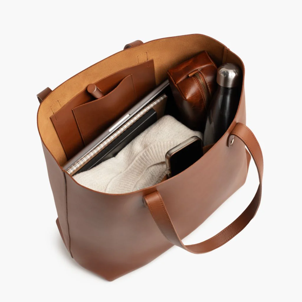 Everyday Tote | Cuero (XL) (Gold) - Image 4