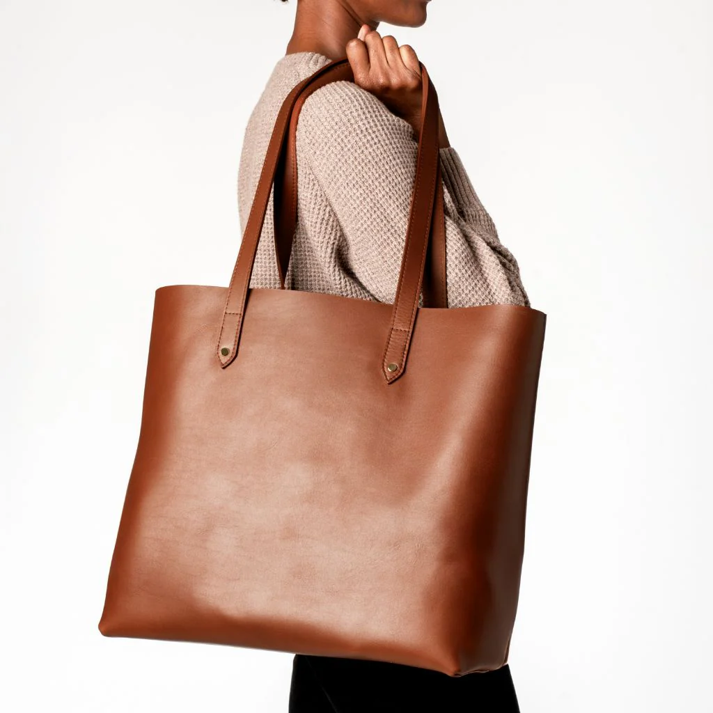 Everyday Tote | Cuero (XL) (Gold) - Image 6