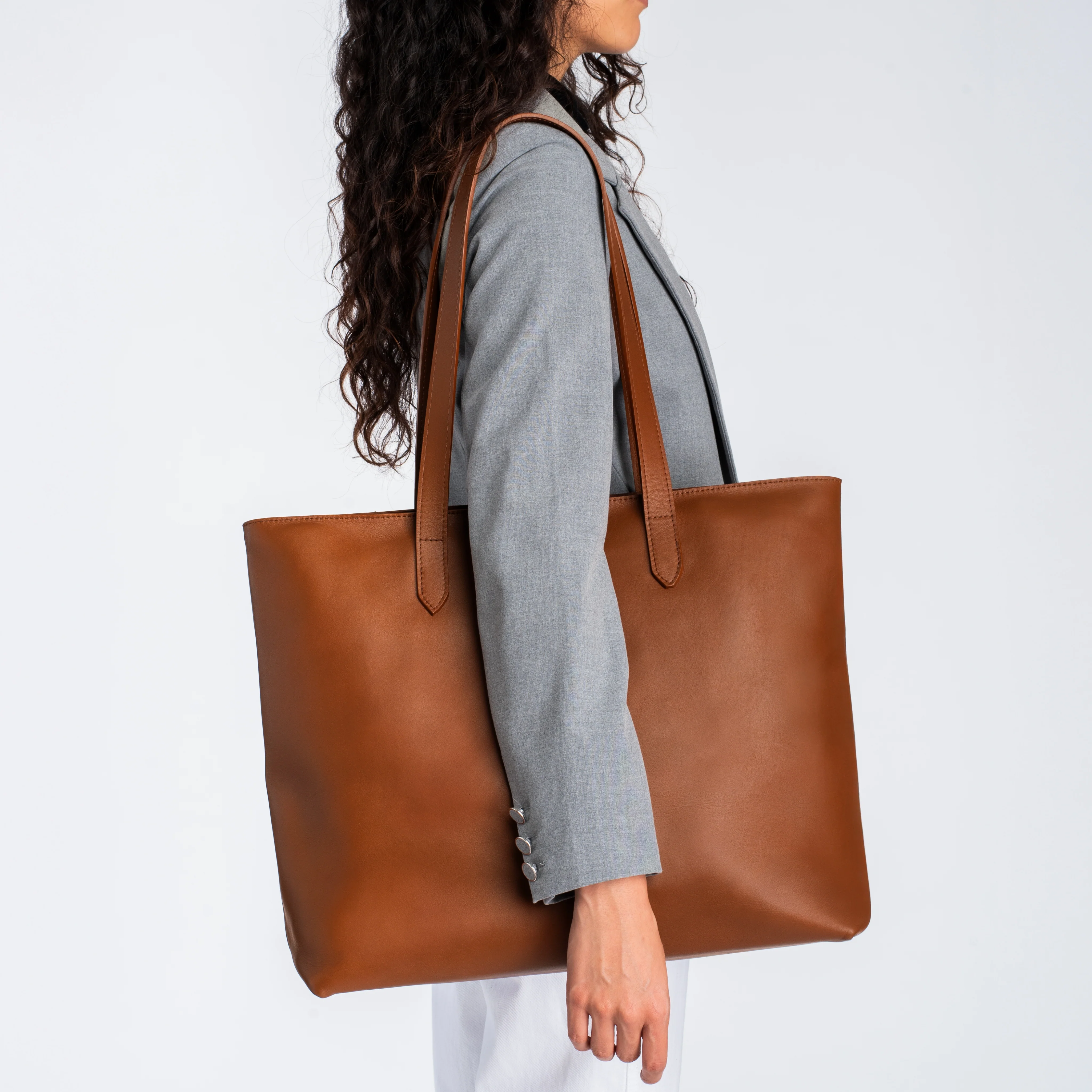 Everyday Tote | Cuero (XL) (Zipper) - Image 6