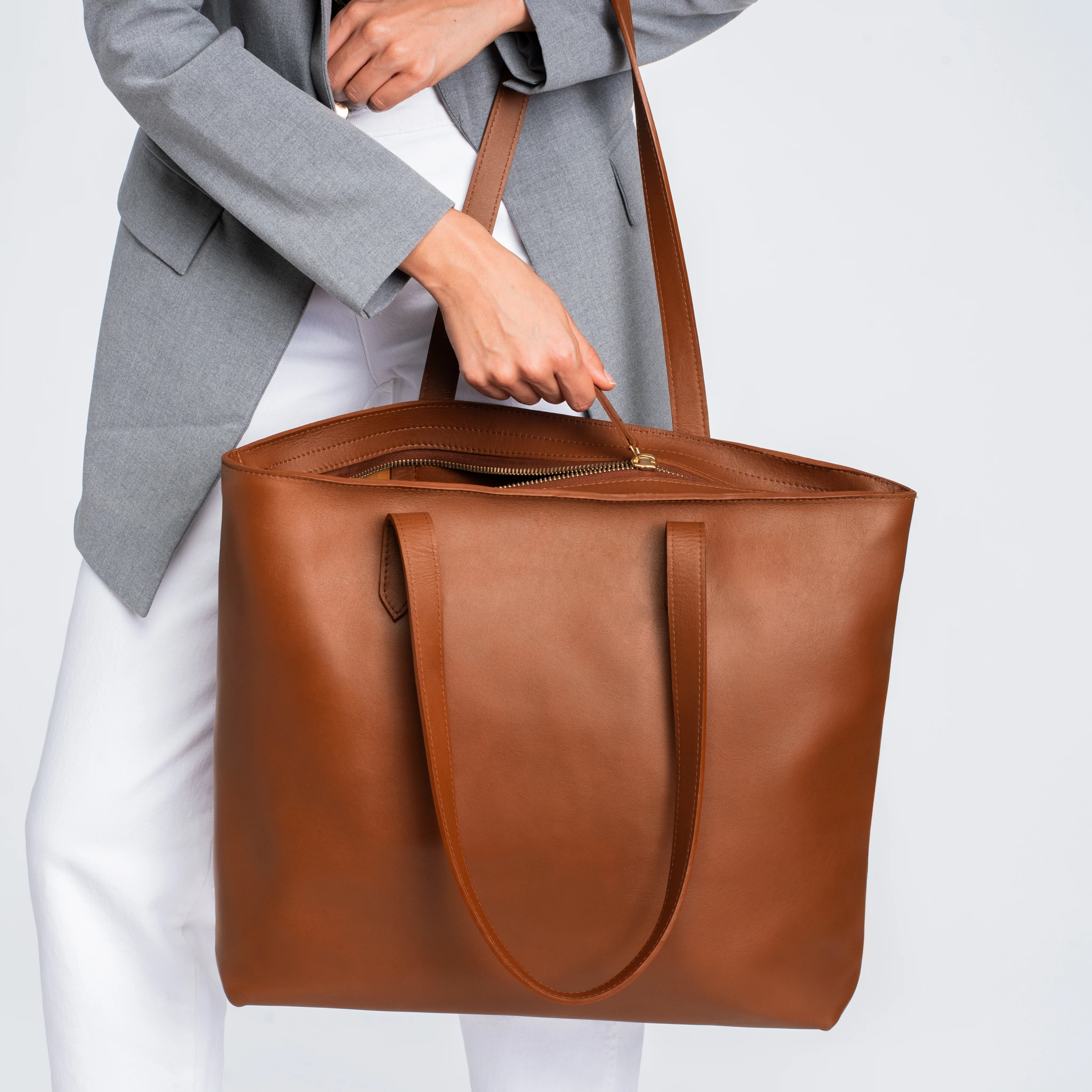 Everyday Tote | Cuero (XL) (Zipper) - Image 7