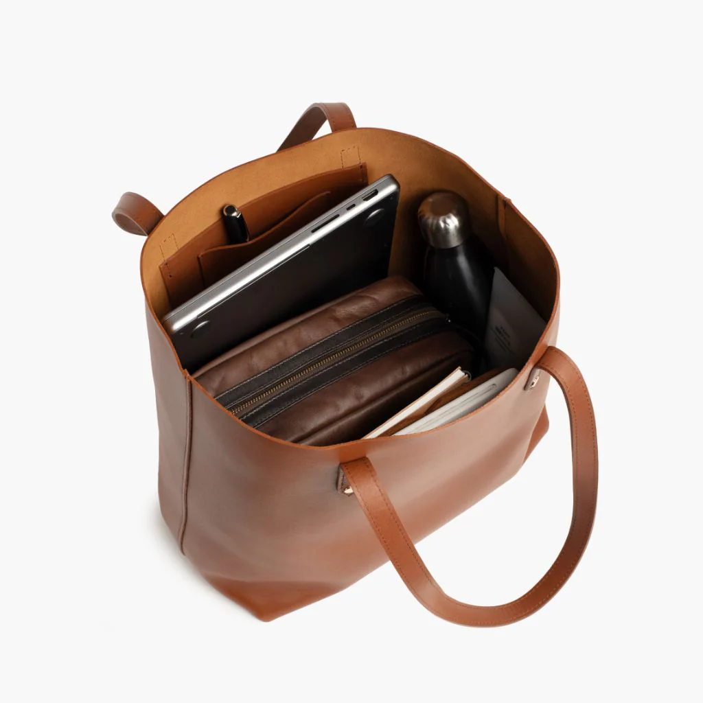 Everyday Tote | Cuero (L) (Gold) - Image 3