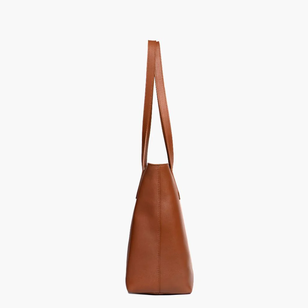 Everyday Tote | Cuero (M) (Zipper) - Image 4