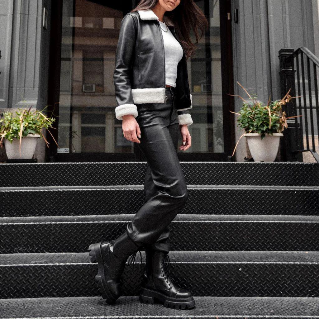Flight Jacket | Black - Image 3