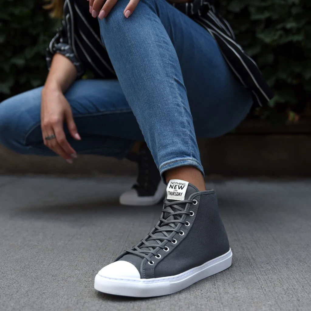 Women's High Top | Grey - Image 5