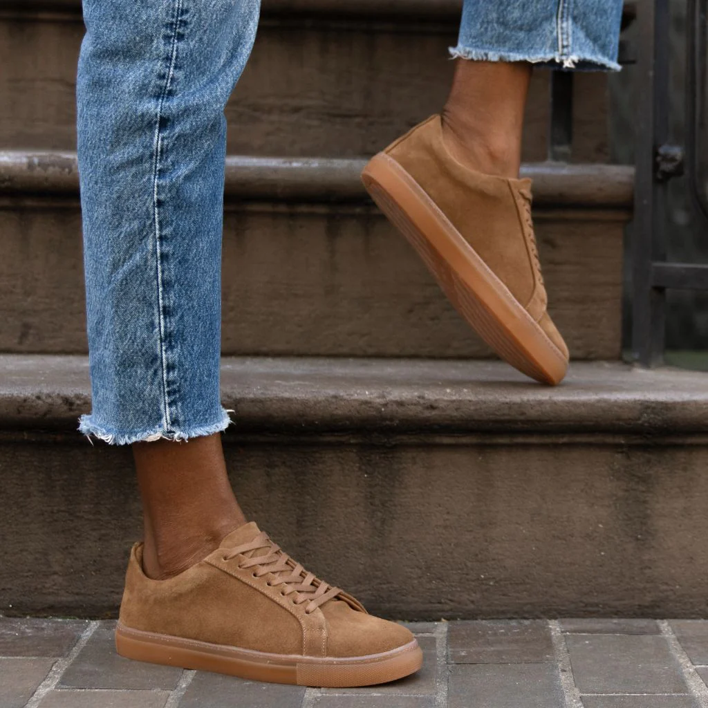 Women's Premier Low Top | Camel - Image 6