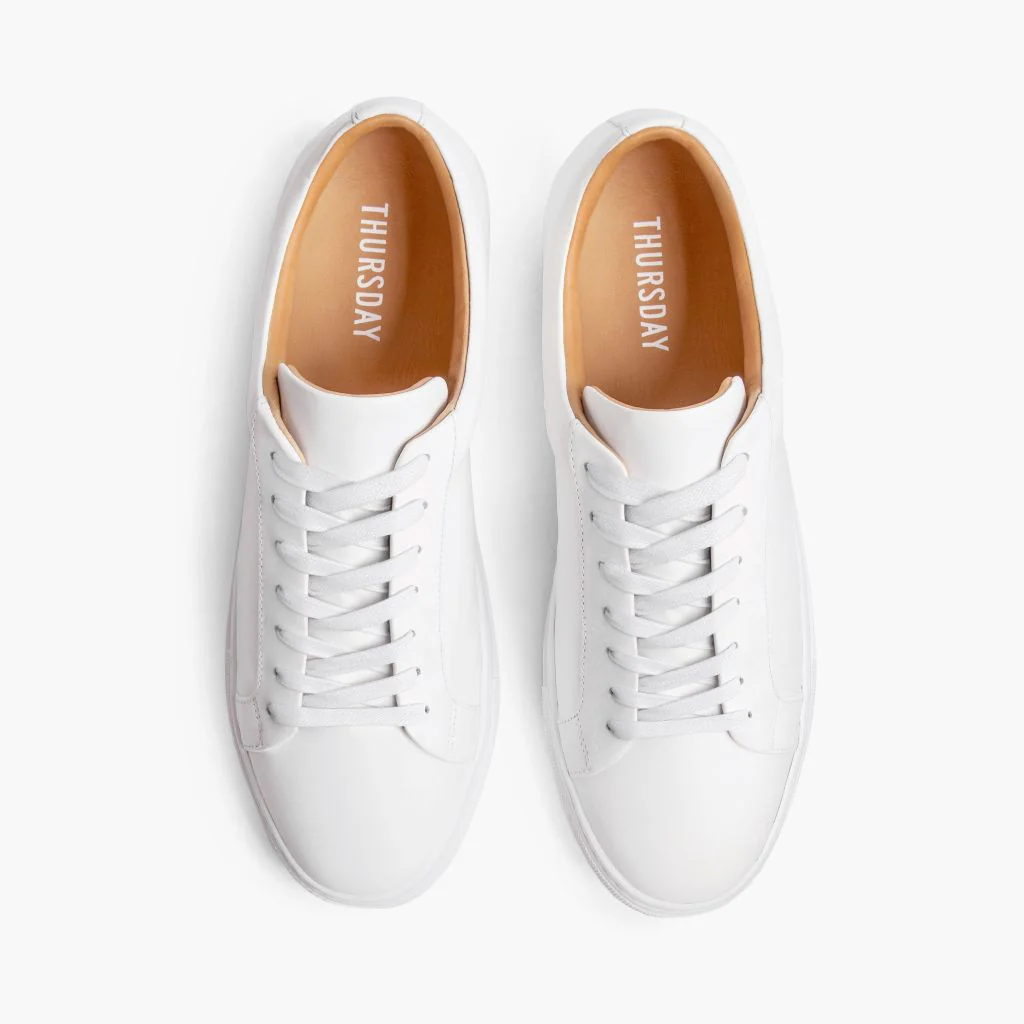 Women's Premier Low Top | White (Blind Eyelets) - Image 3