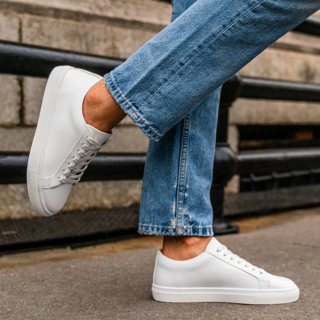 Women's Premier Low Top | White (Blind Eyelets) - Image 7
