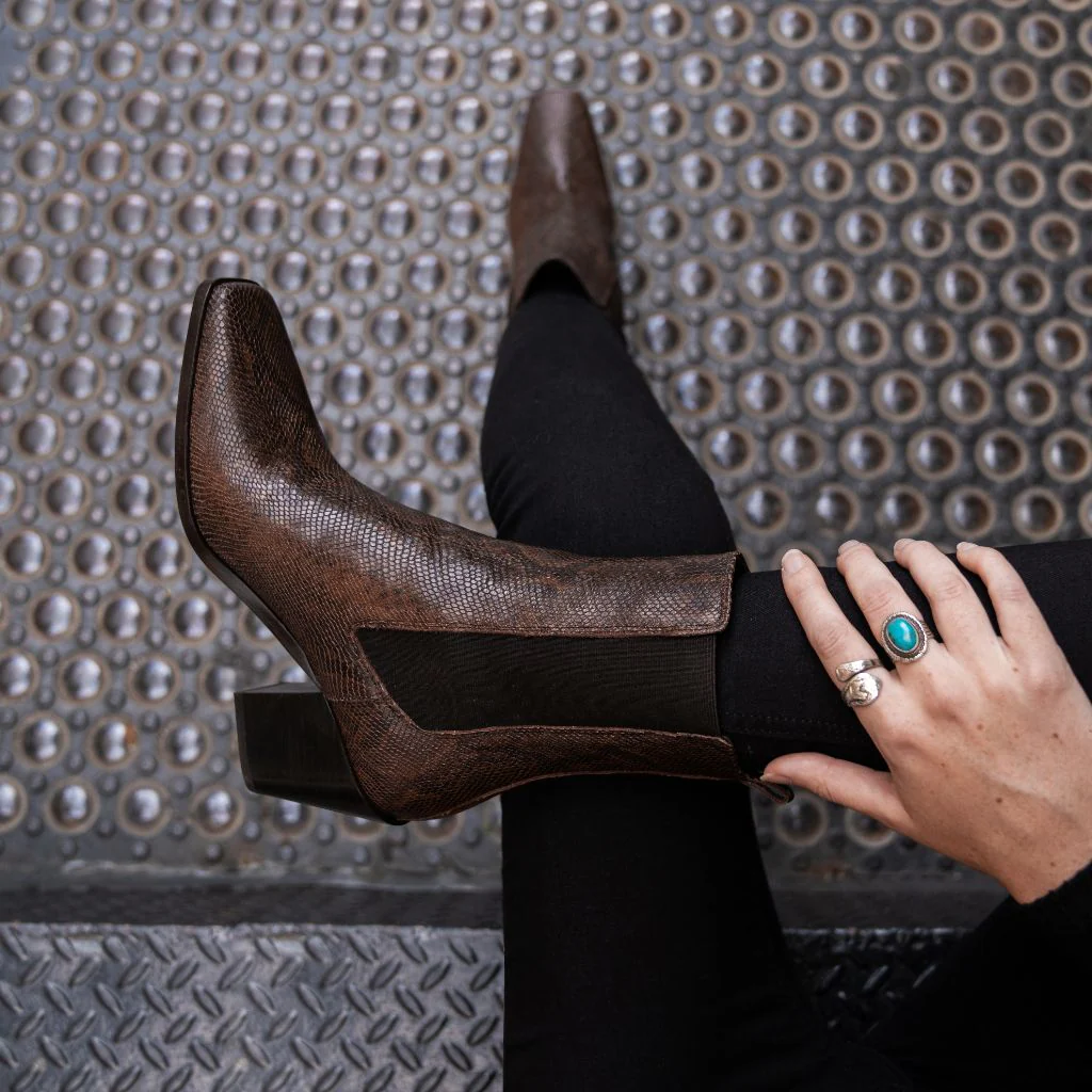 Soho | Chocolate Snake Print - Image 6