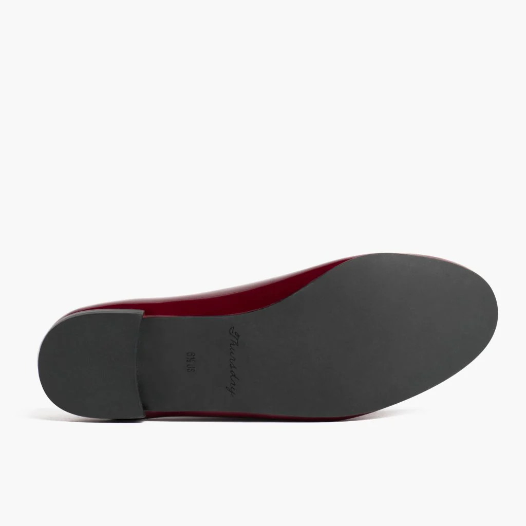 Tiny Dancer | Burgundy Patent - Image 5